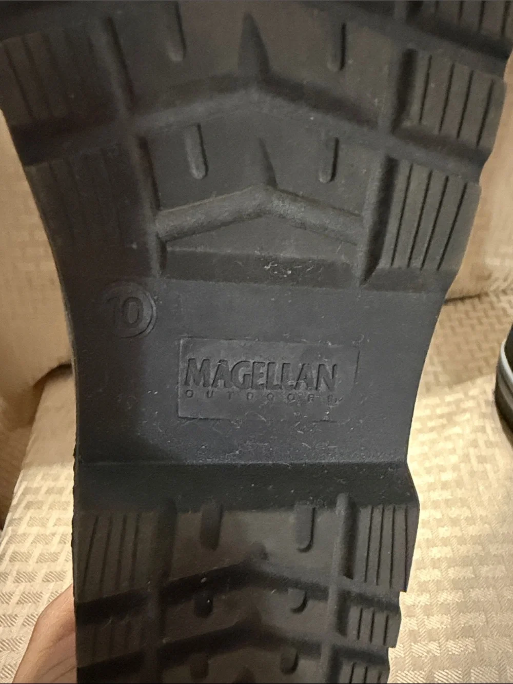 Magellan Outdoors Black and Gray Insulated Lace-Up Winter Boots